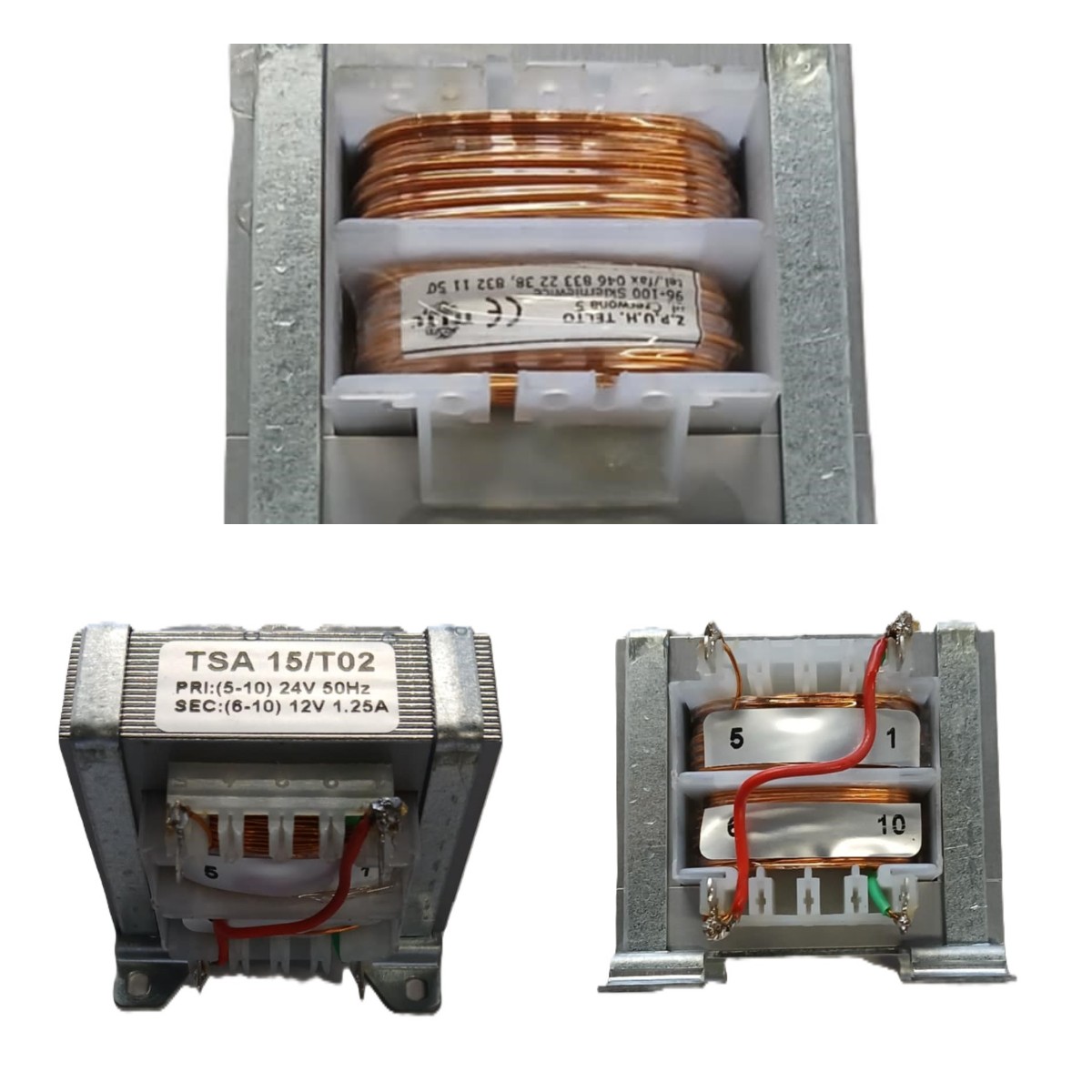 Autotransformator TSA    15/T02 24V/12V 1.25A